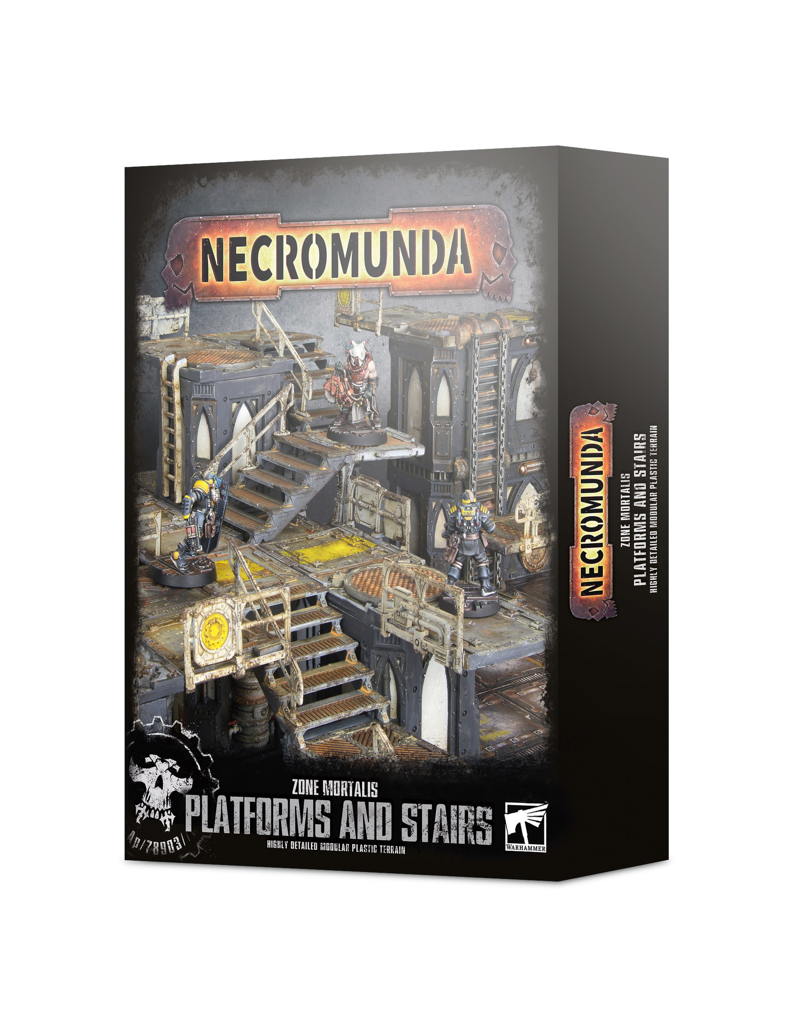 Games Workshop Necromunda Zone Mortalis Platforms and Stairs