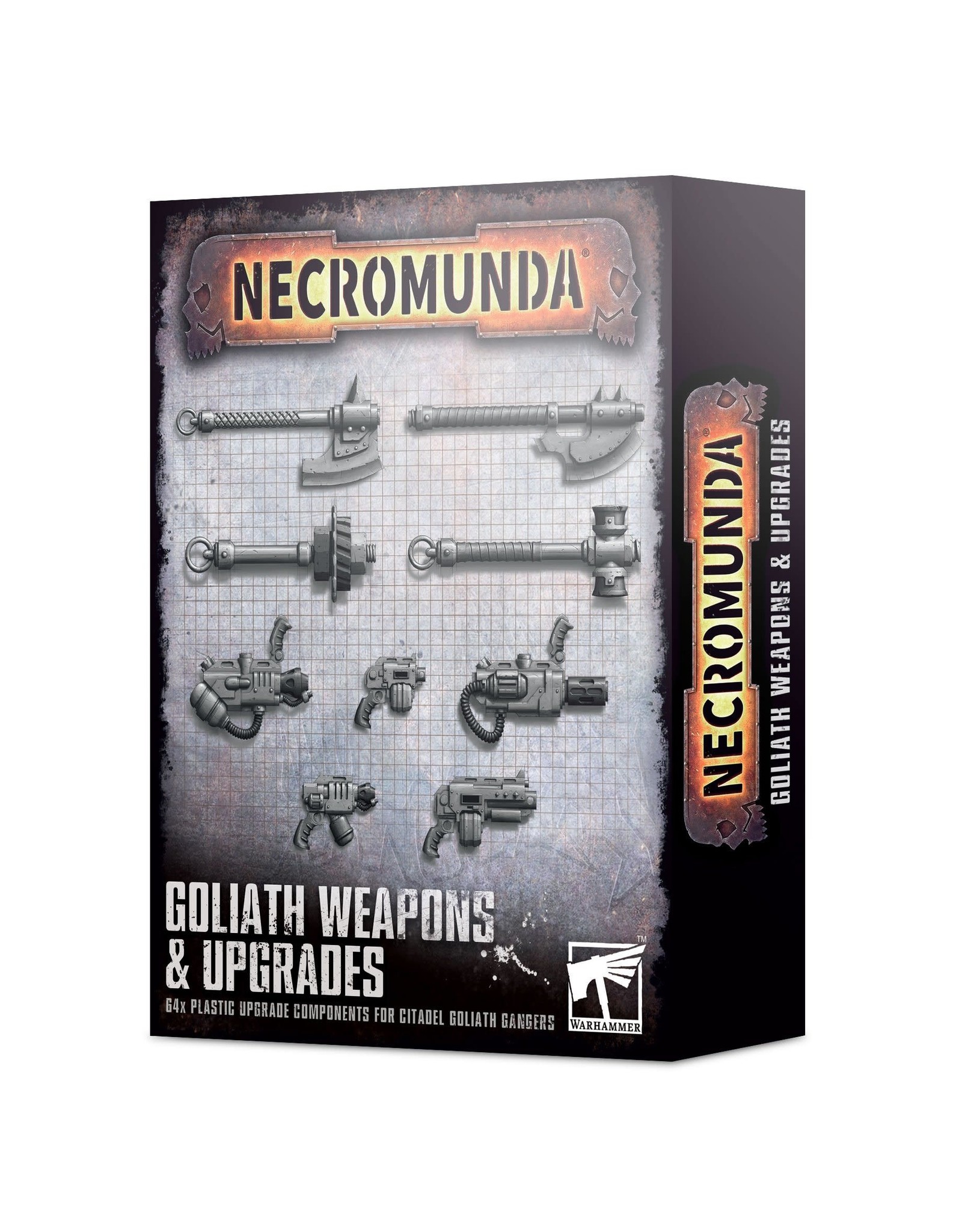 Games Workshop Necrominda Goliath Weapons & Upgrades