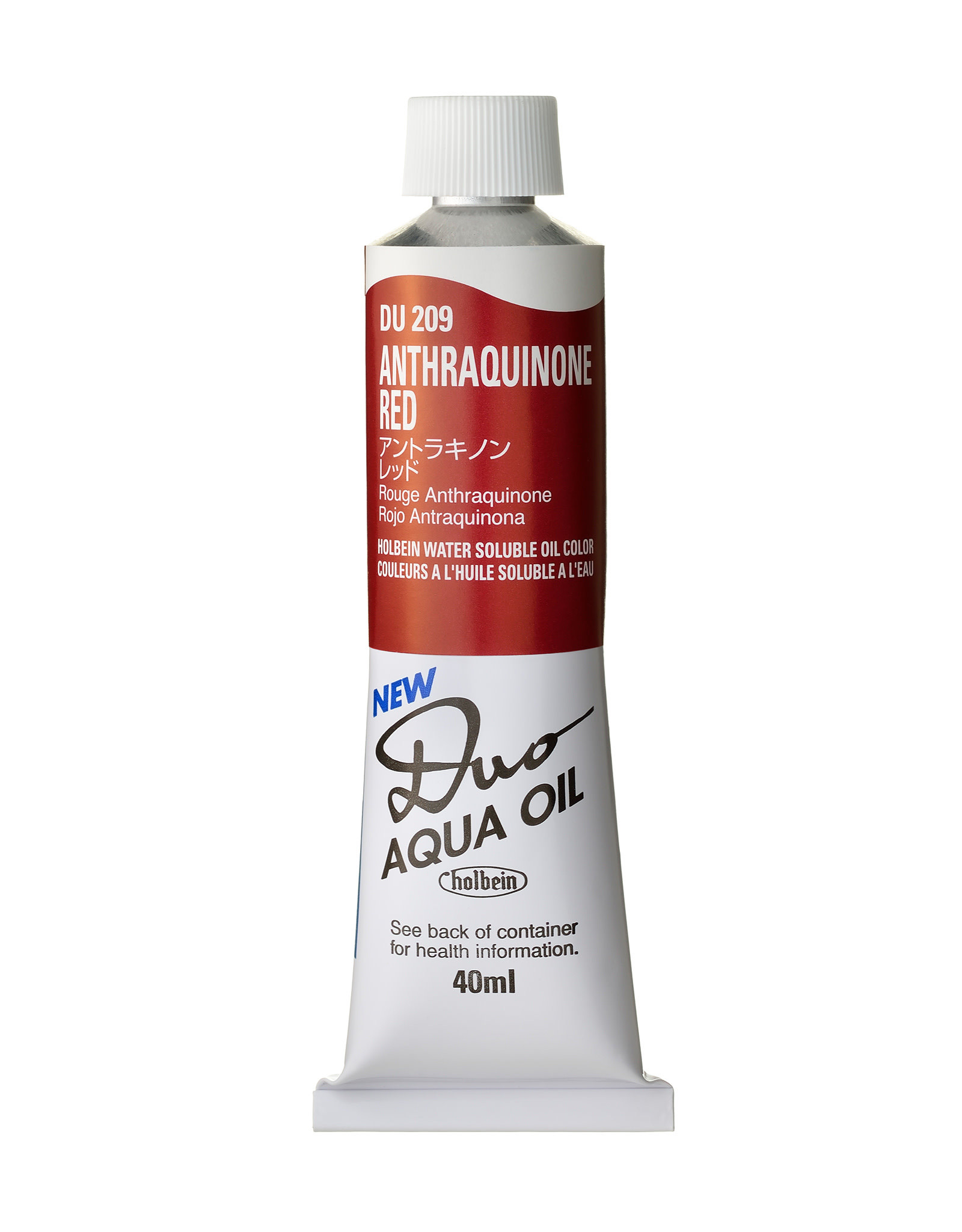 HOLBEIN Holbein DUO Aqua Oil Color, Anthraquinone Red 40ml