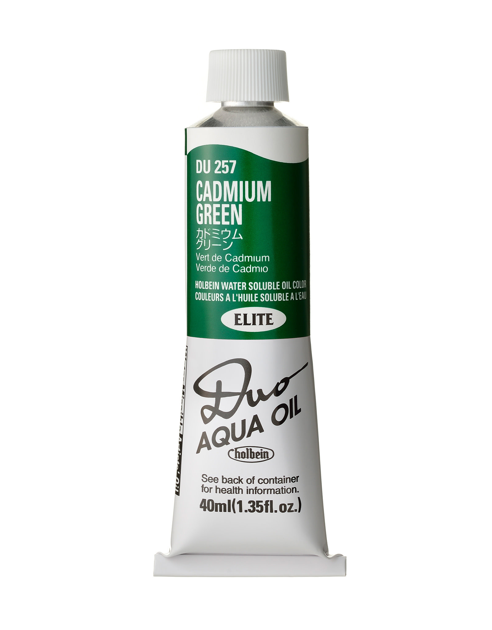 HOLBEIN Holbein DUO Aqua Oil Color, Cadmium Green 40ml