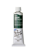 HOLBEIN Holbein DUO Aqua Oil Color, Cadmium Green Deep Hue 40ml