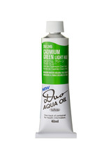 HOLBEIN Holbein DUO Aqua Oil Color, Cadmium Green Light Hue 40ml