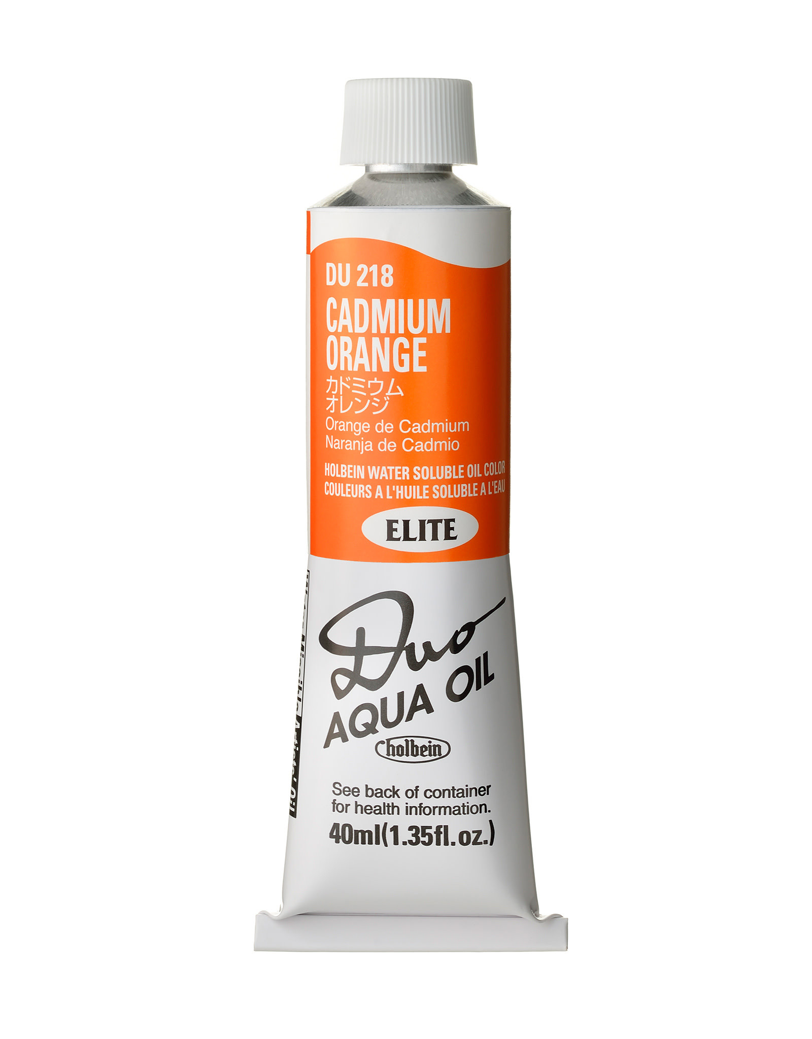 HOLBEIN Holbein DUO Aqua Oil Color, Cadmium Orange 40ml