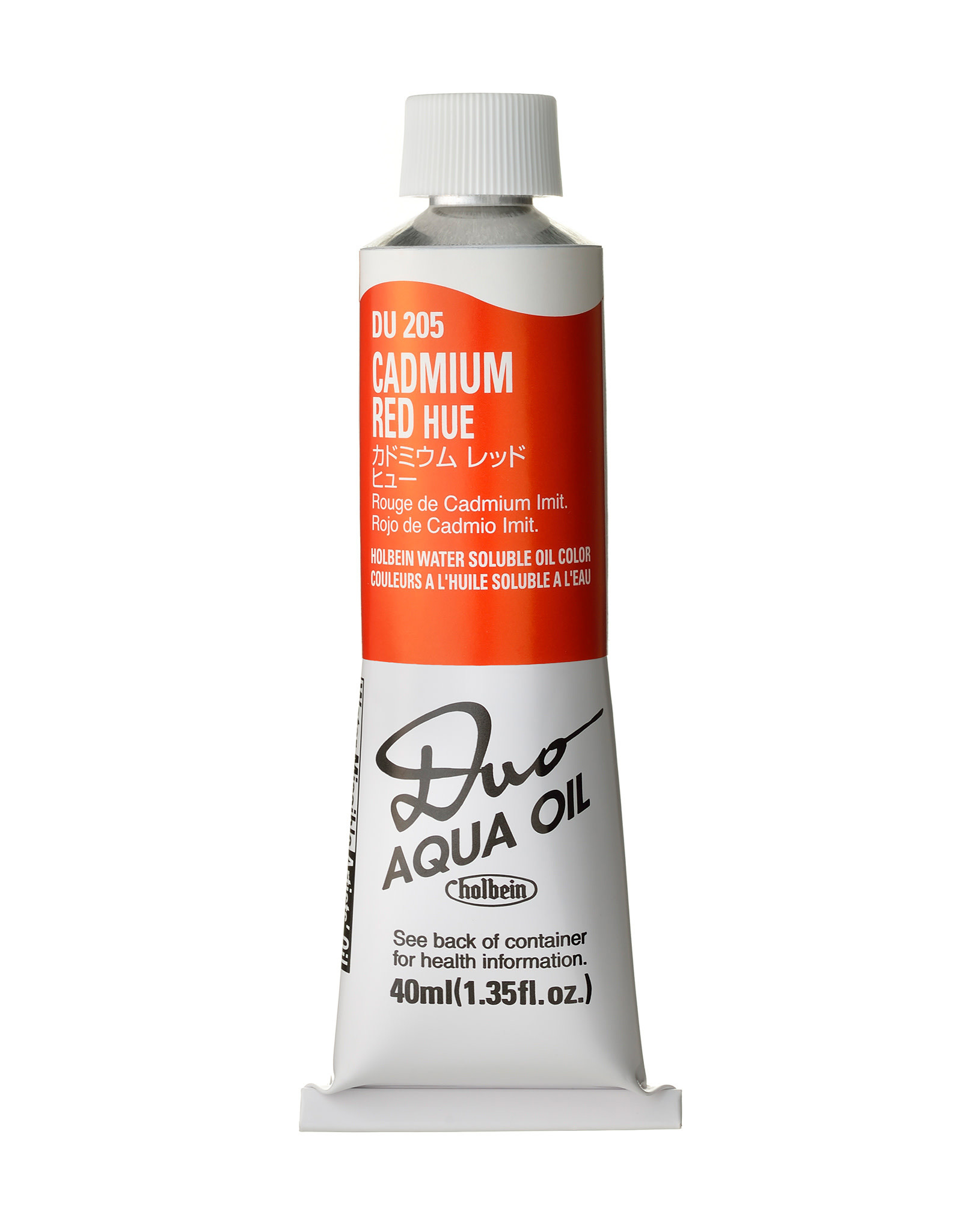 HOLBEIN Holbein DUO Aqua Oil Color, Cadmium Red Hue 40ml