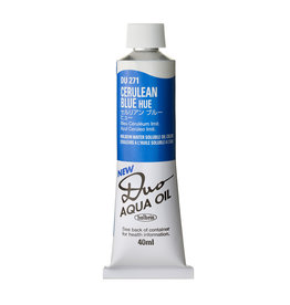 HOLBEIN Holbein DUO Aqua Oil Color, Cerulean Blue Hue 40ml