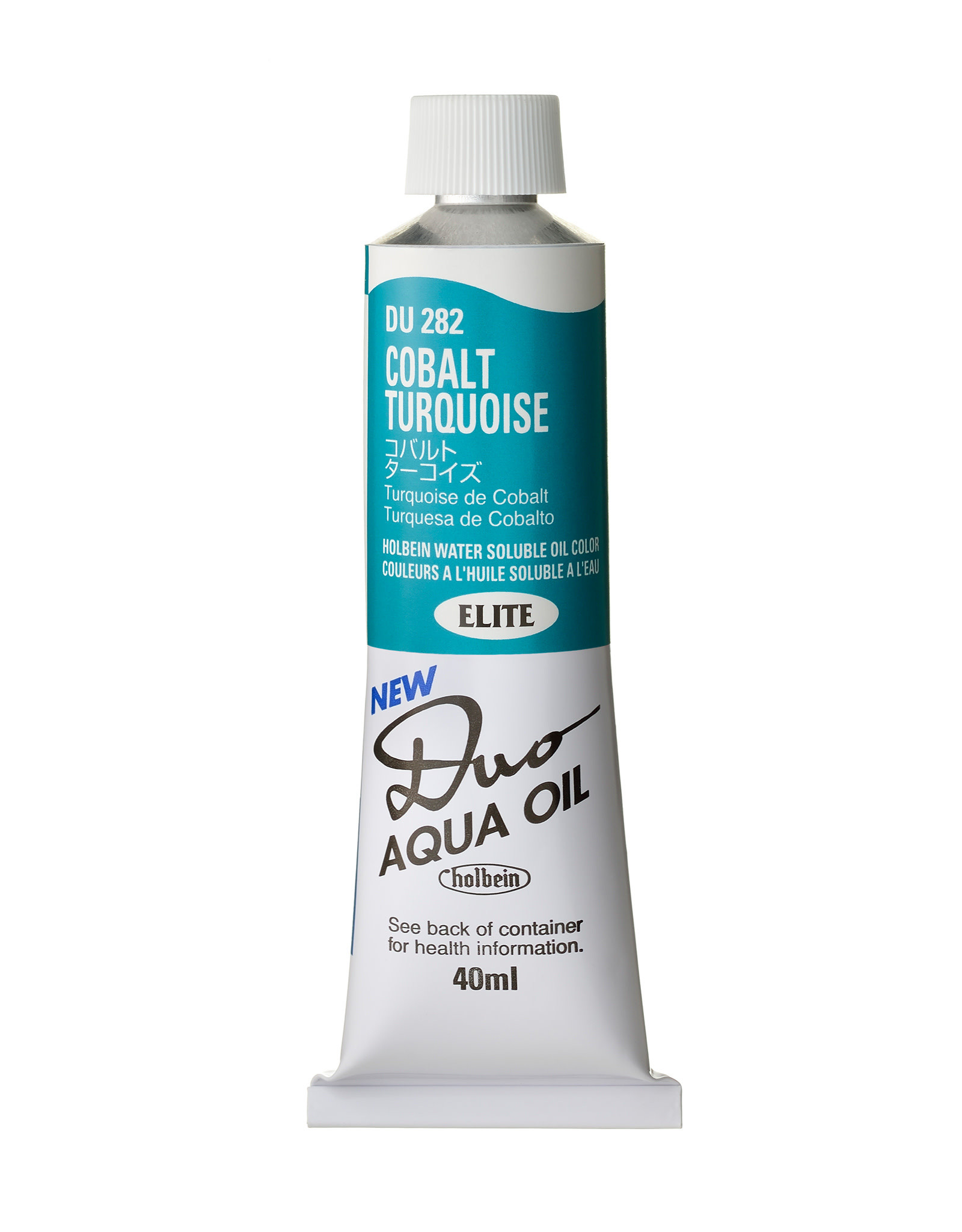 HOLBEIN Holbein DUO Aqua Oil Color, Cobalt Turquoise 40ml