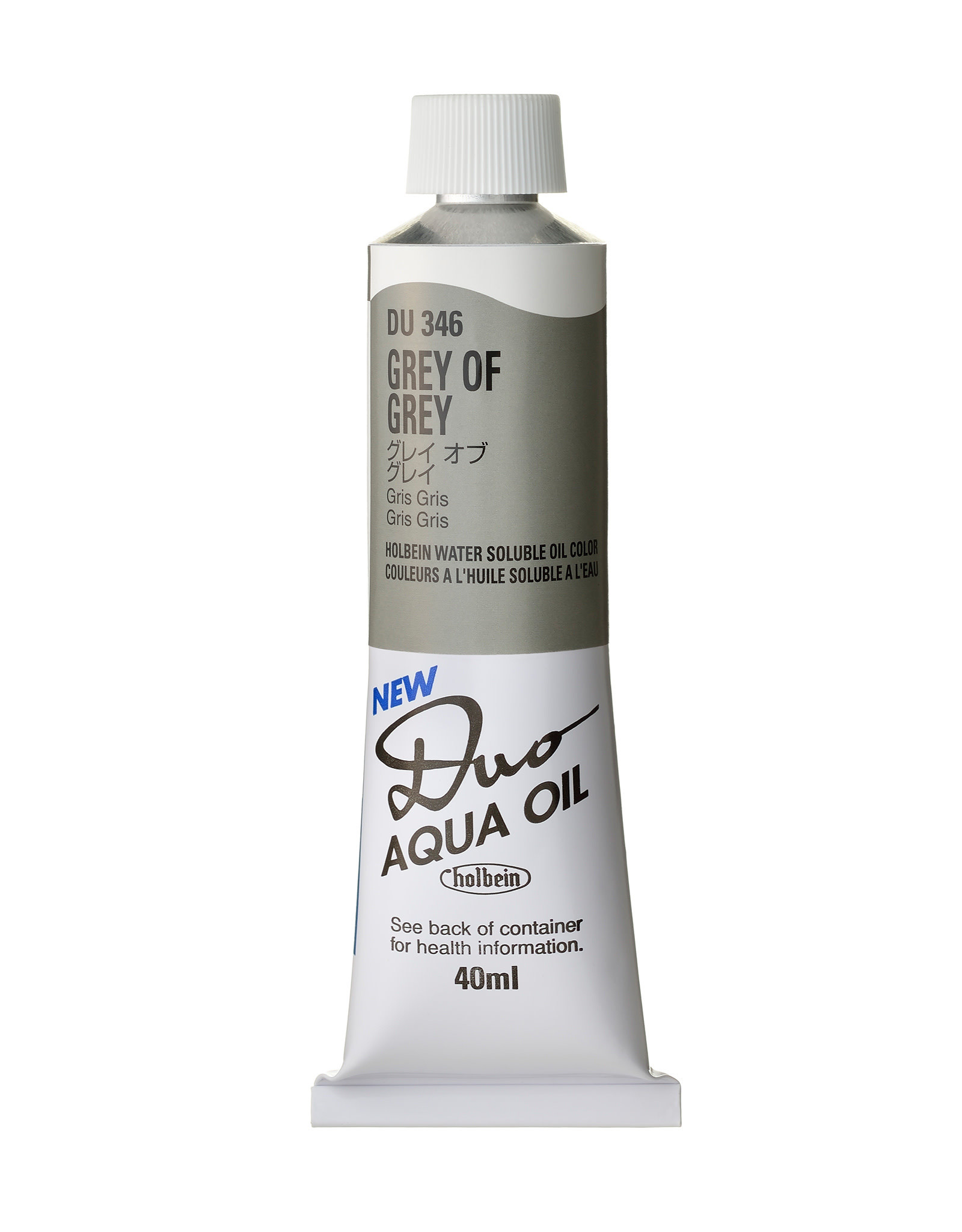 HOLBEIN Holbein DUO Aqua Oil Color, Grey of Grey 40ml