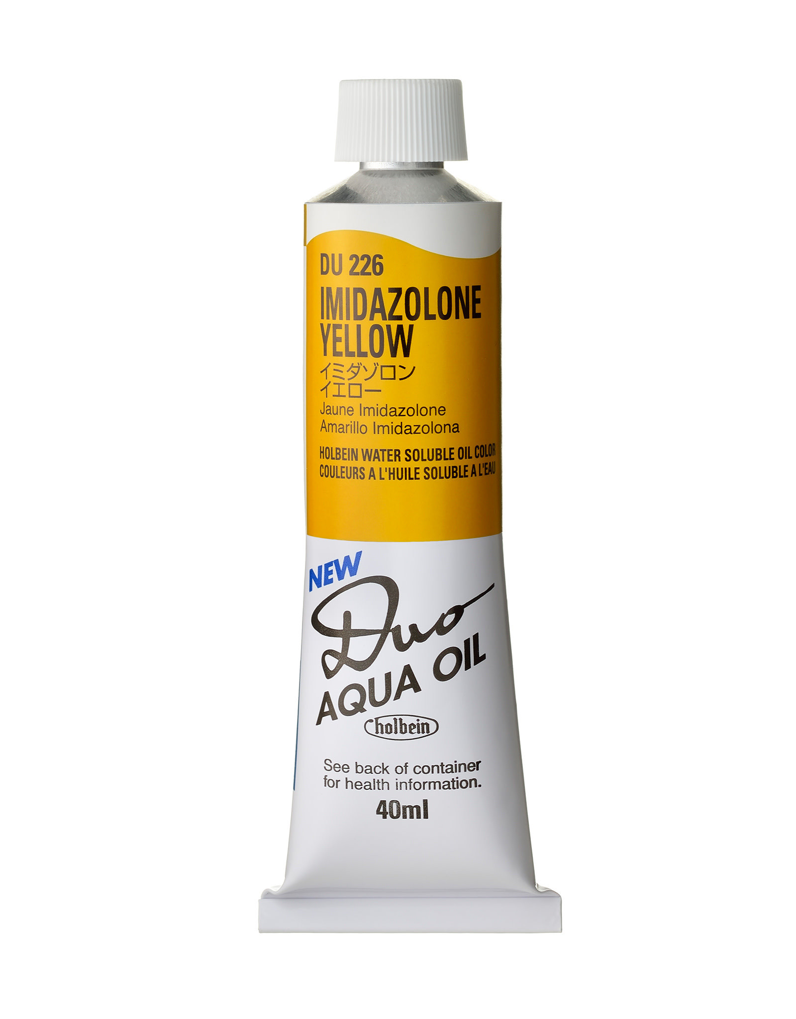 HOLBEIN Holbein DUO Aqua Oil Color, Imidazolone Yellow 40ml