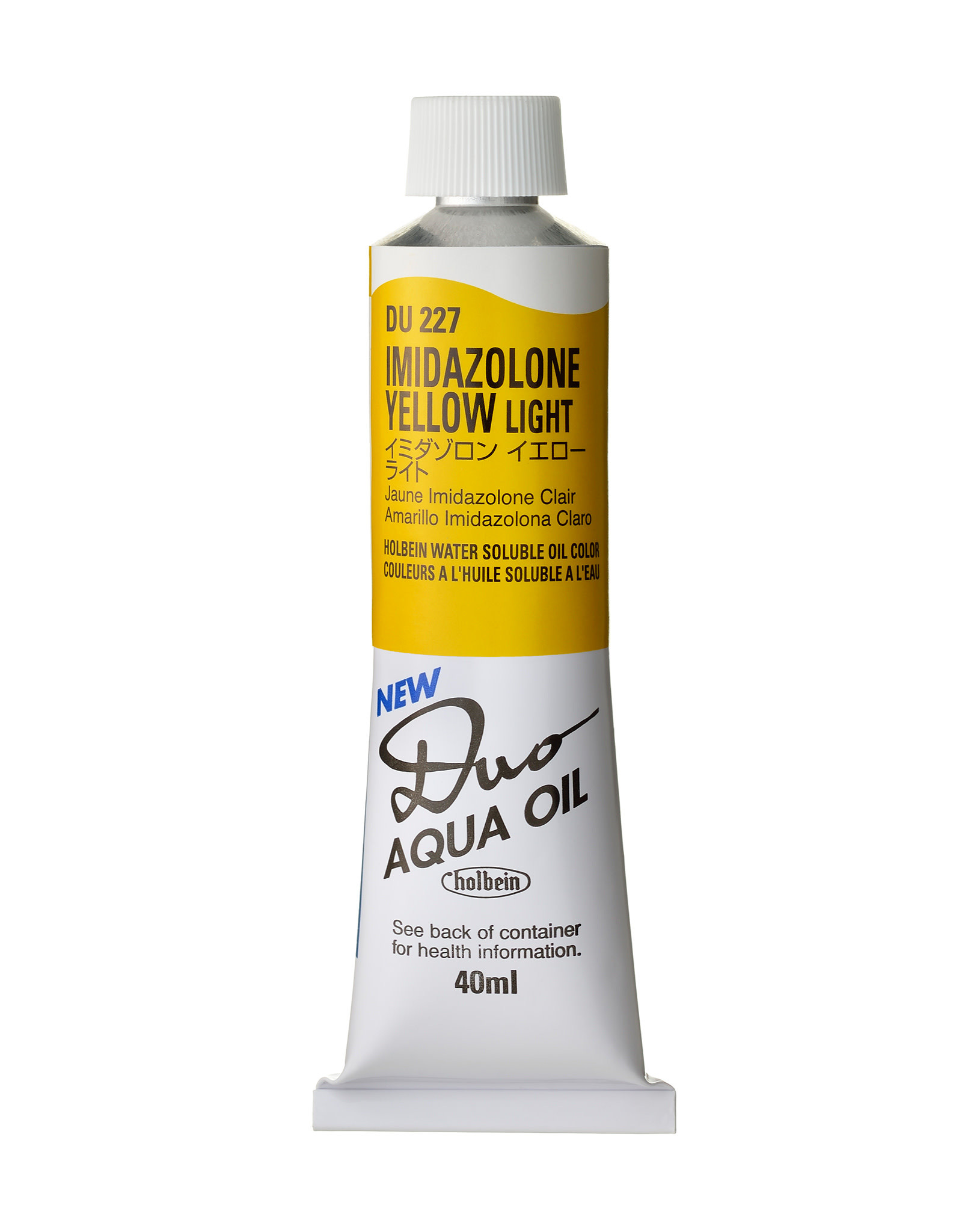HOLBEIN Holbein DUO Aqua Oil Color, Imidazolone Yellow Light 40ml