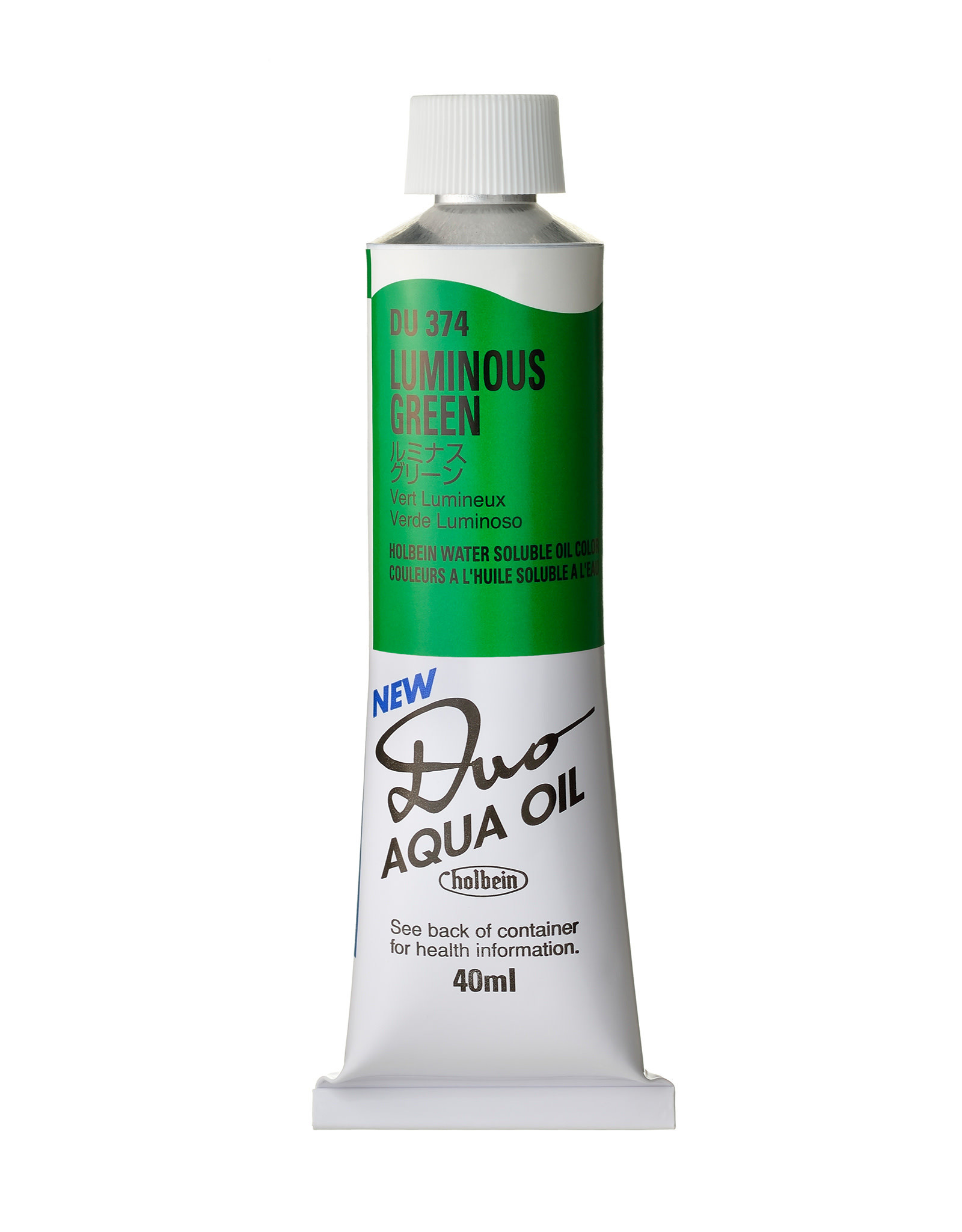 HOLBEIN Holbein DUO Aqua Oil Color, Luminous Green 40ml