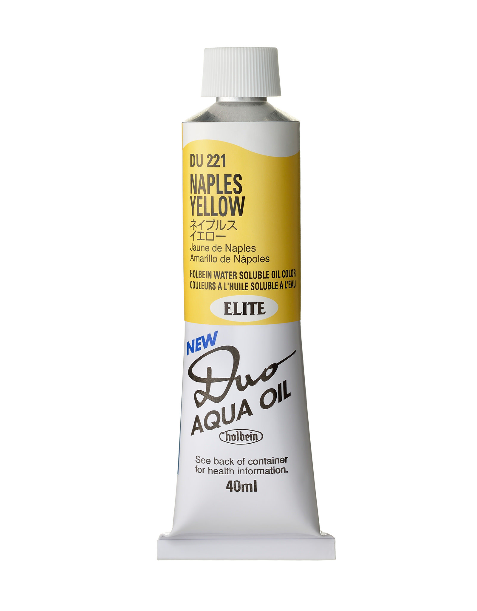 HOLBEIN Holbein DUO Aqua Oil Color, Naples Yellow 40ml