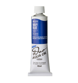 HOLBEIN Holbein DUO Aqua Oil Color, Navy Blue 40ml