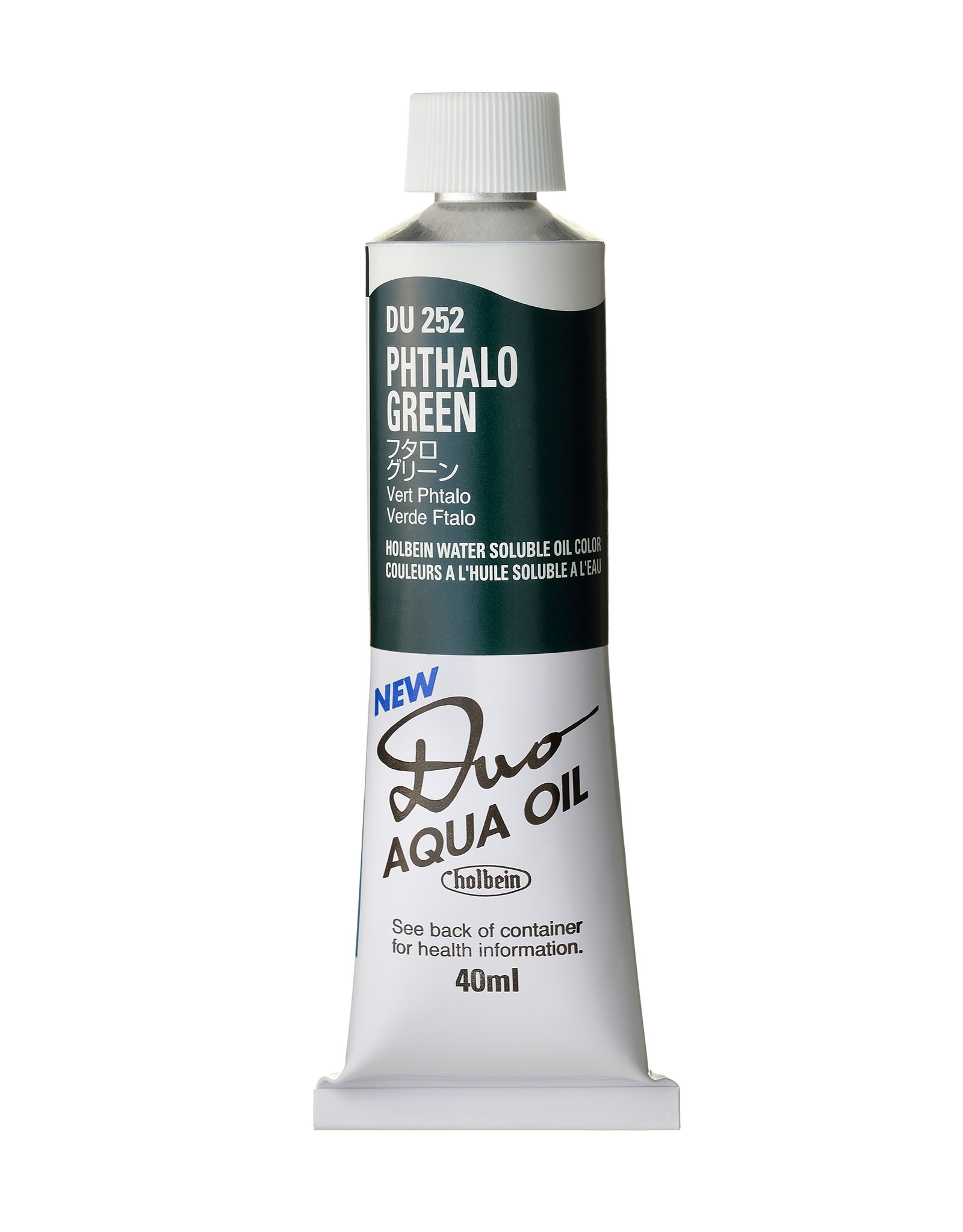 HOLBEIN Holbein DUO Aqua Oil Color, Phthalo Green 40ml