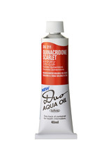 HOLBEIN Holbein DUO Aqua Oil Color, Quinacridone Scarlet 40ml