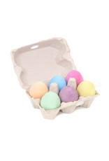Egg-Shaped Chalk, 6 Color Set