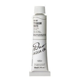 HOLBEIN Holbein DUO Aqua Oil Color, Titanium White 50ml