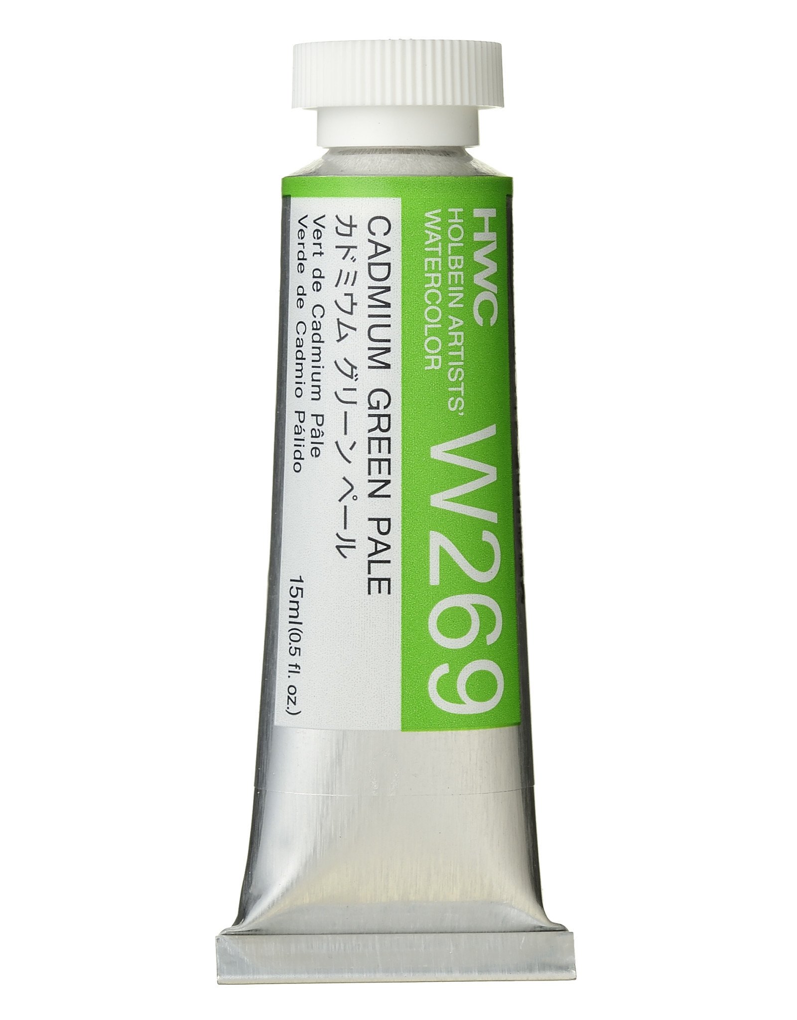 HOLBEIN Holbein Artist’s Watercolor, Cadmium Green Pale 15ml