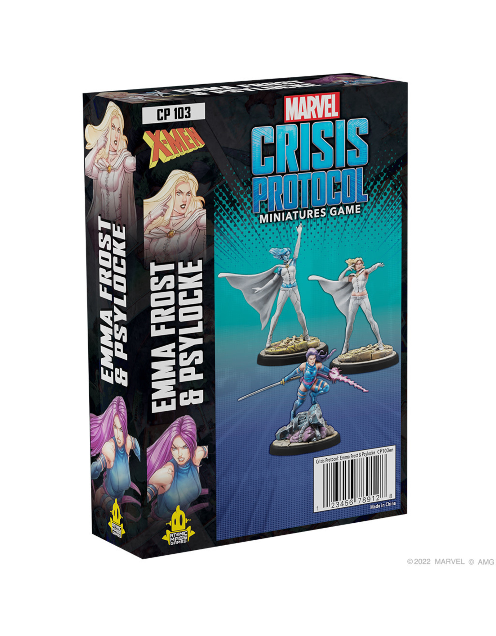 Marvel Crisis Protocol Marvel Crisis Protocol  Emma Frost & Psylocke