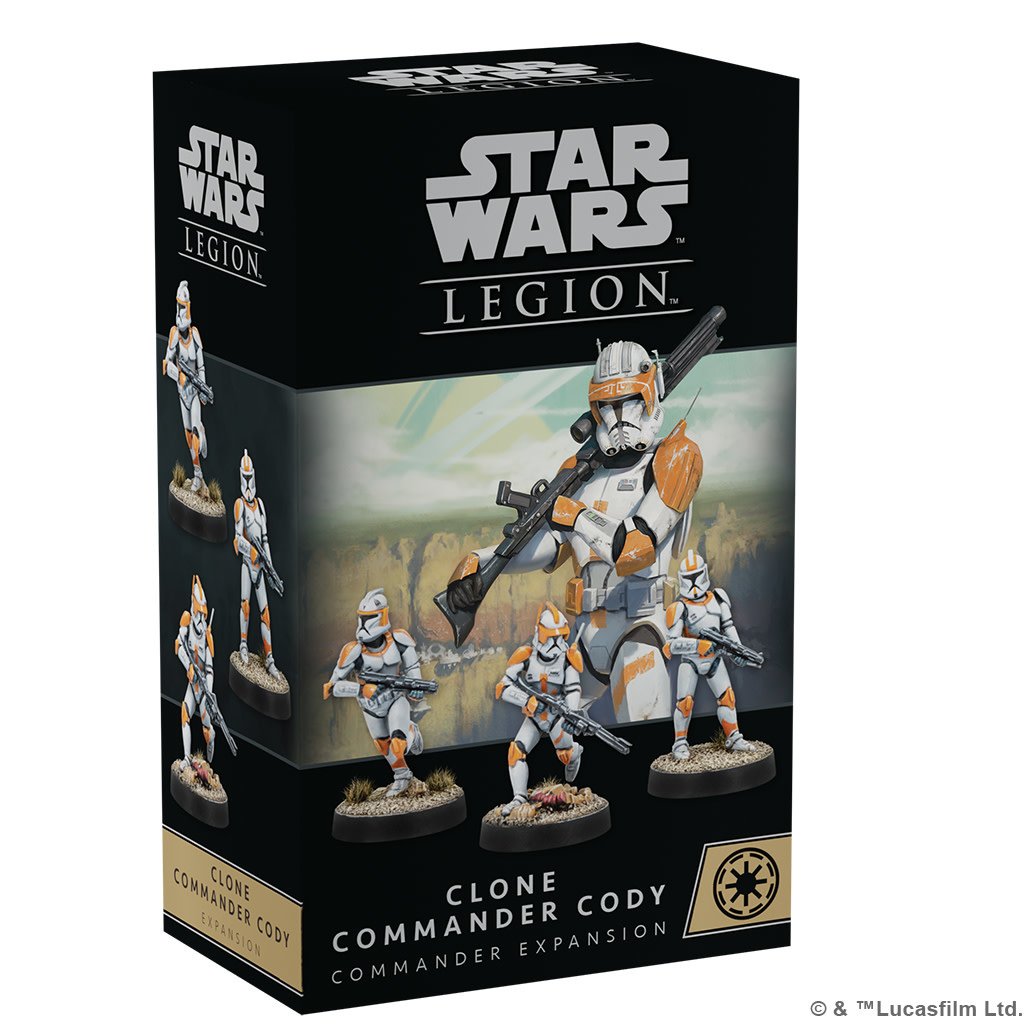 Star Wars: Legion - Clone Commander Cody Commander Expansion - The Art  Store/Commercial Art Supply