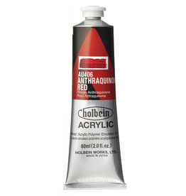 HOLBEIN Holbein Heavy Body Acrylic, Anthraquinone Red 60ml