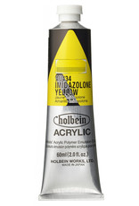HOLBEIN Holbein Heavy Body Acrylic, Imidazolone Yellow 60ml
