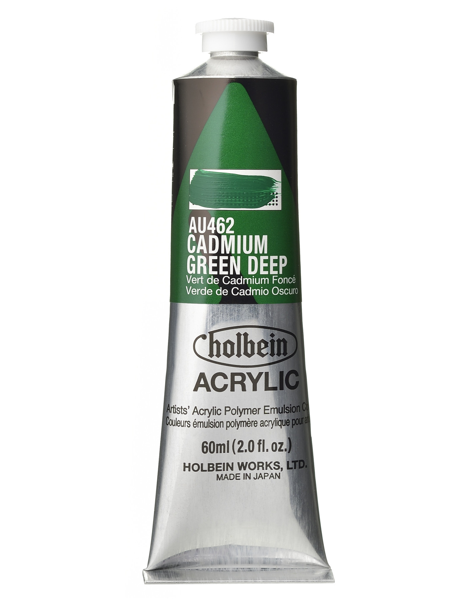 HOLBEIN Holbein Heavy Body Acrylic, Cadmium Green Deep 60ml