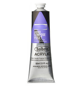 HOLBEIN Holbein Heavy Body Acrylic, Compose Violet 60ml