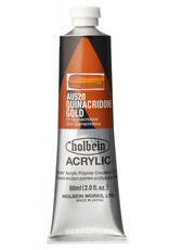 HOLBEIN Holbein Heavy Body Acrylic, Quinacridone Gold 60ml