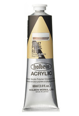 HOLBEIN Holbein Heavy Body Acrylic, Pearl Red 60ml HOLBEIN Holbein Heavy Body Acrylic, Pearl Red 60ml
