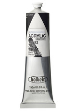 HOLBEIN Holbein Heavy Body Acrylic, Zinc White 150ml