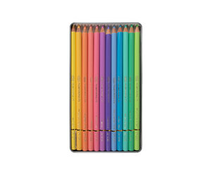 HOLBEIN Holbein Colored Pencils, Pastel Colors Set of 12