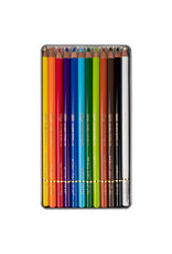 HOLBEIN Holbein Colored Pencil, Basic Tone Set of 12
