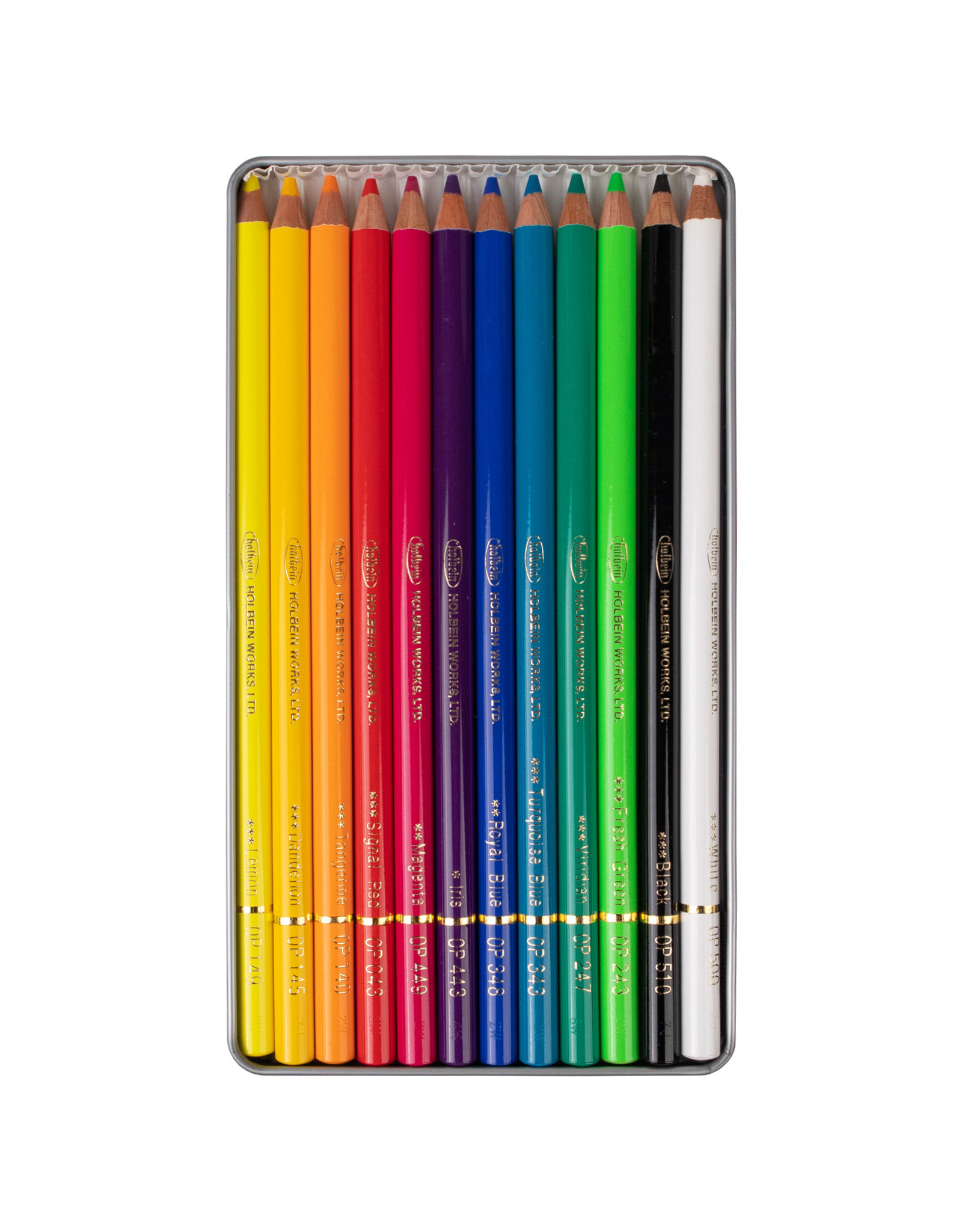HOLBEIN Holbein Colored Pencils, Design Tone Set of 12