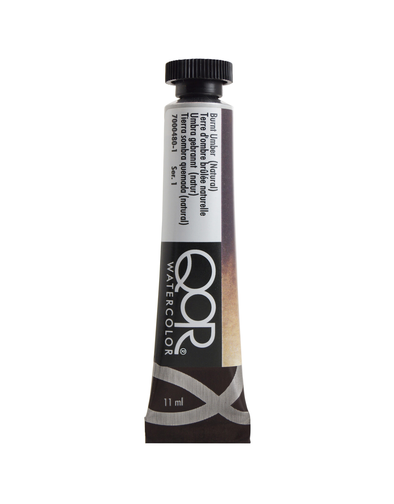 Golden QoR Modern Watercolor, Burnt Umber (Natural) 11ml