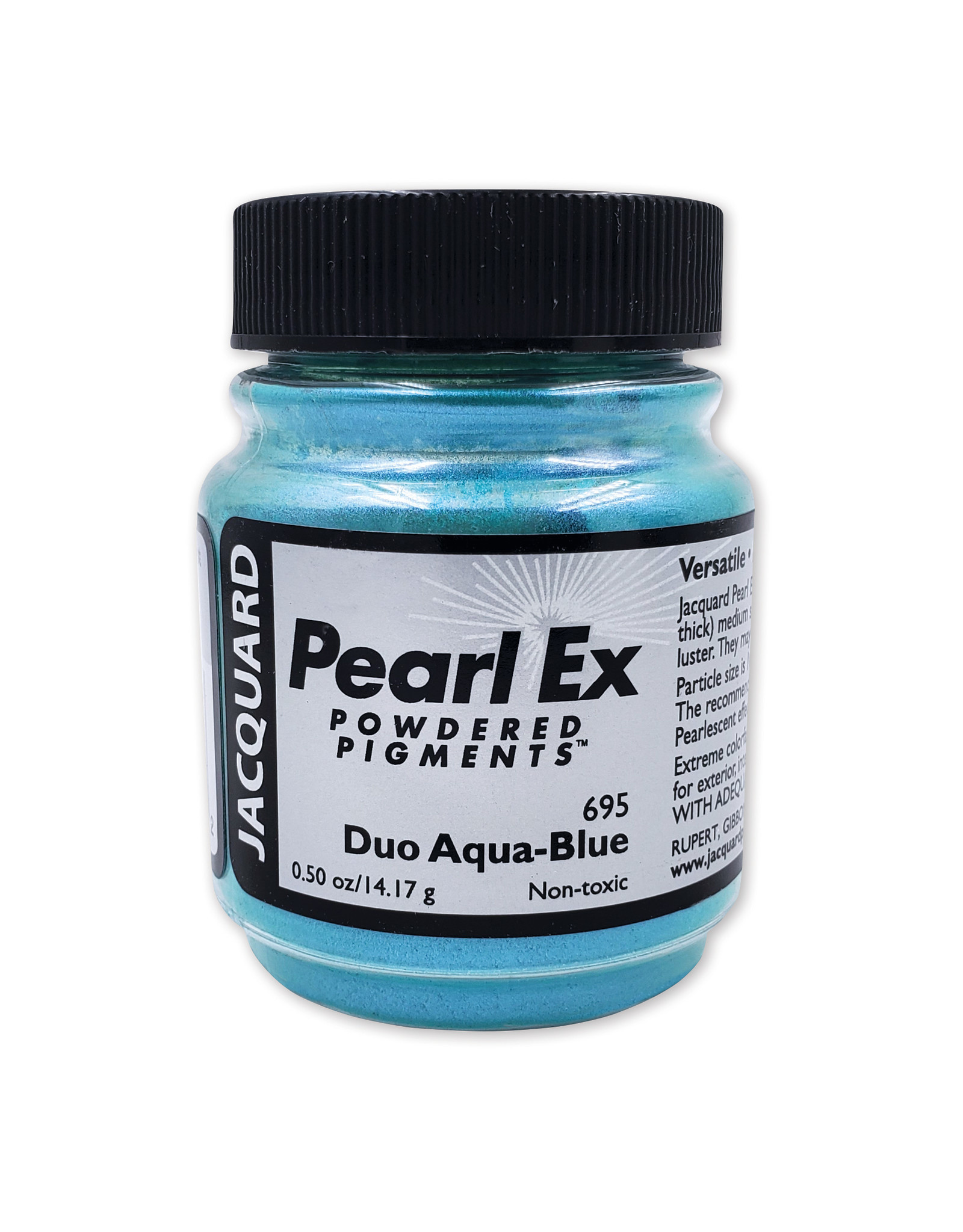 Jacquard Jacquard Pearl Ex, Duo Aqua Blue #695 1/2oz