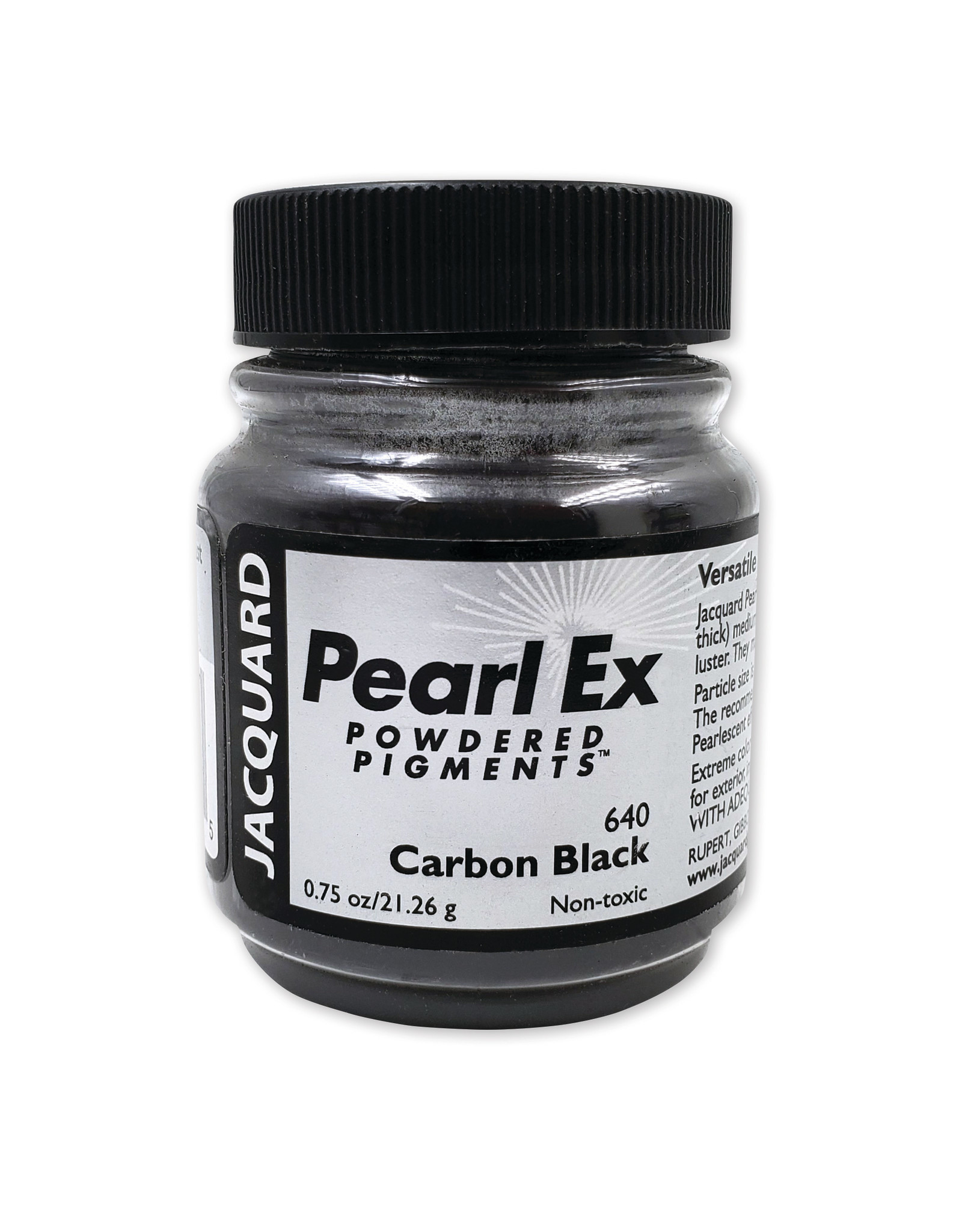 Jacquard Jacquard Pearl Ex, Carbon Black #640 3/4oz