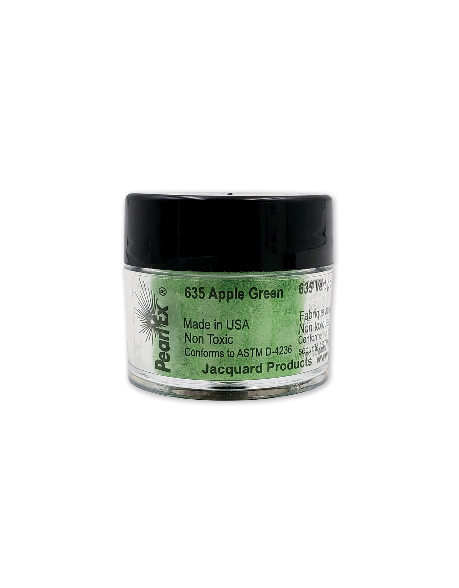 CLEARANCE Jacquard Pearl Ex, Apple Green #635 3g