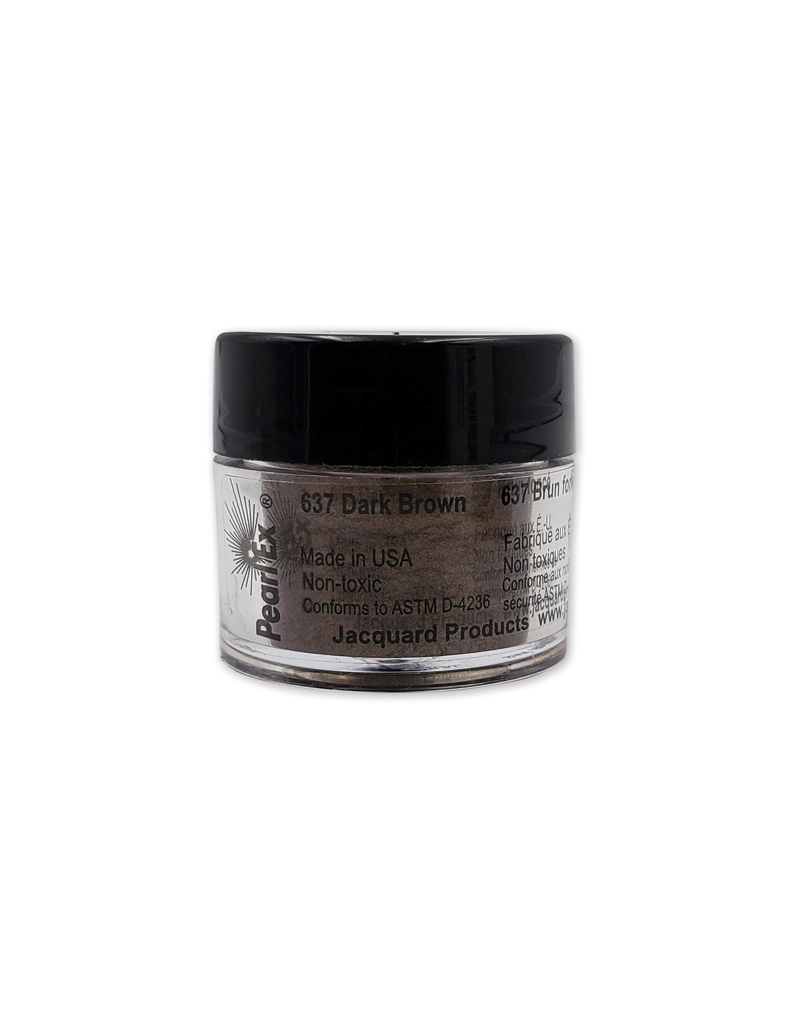 CLEARANCE Jacquard Pearl Ex, Dark Brown #637 3g