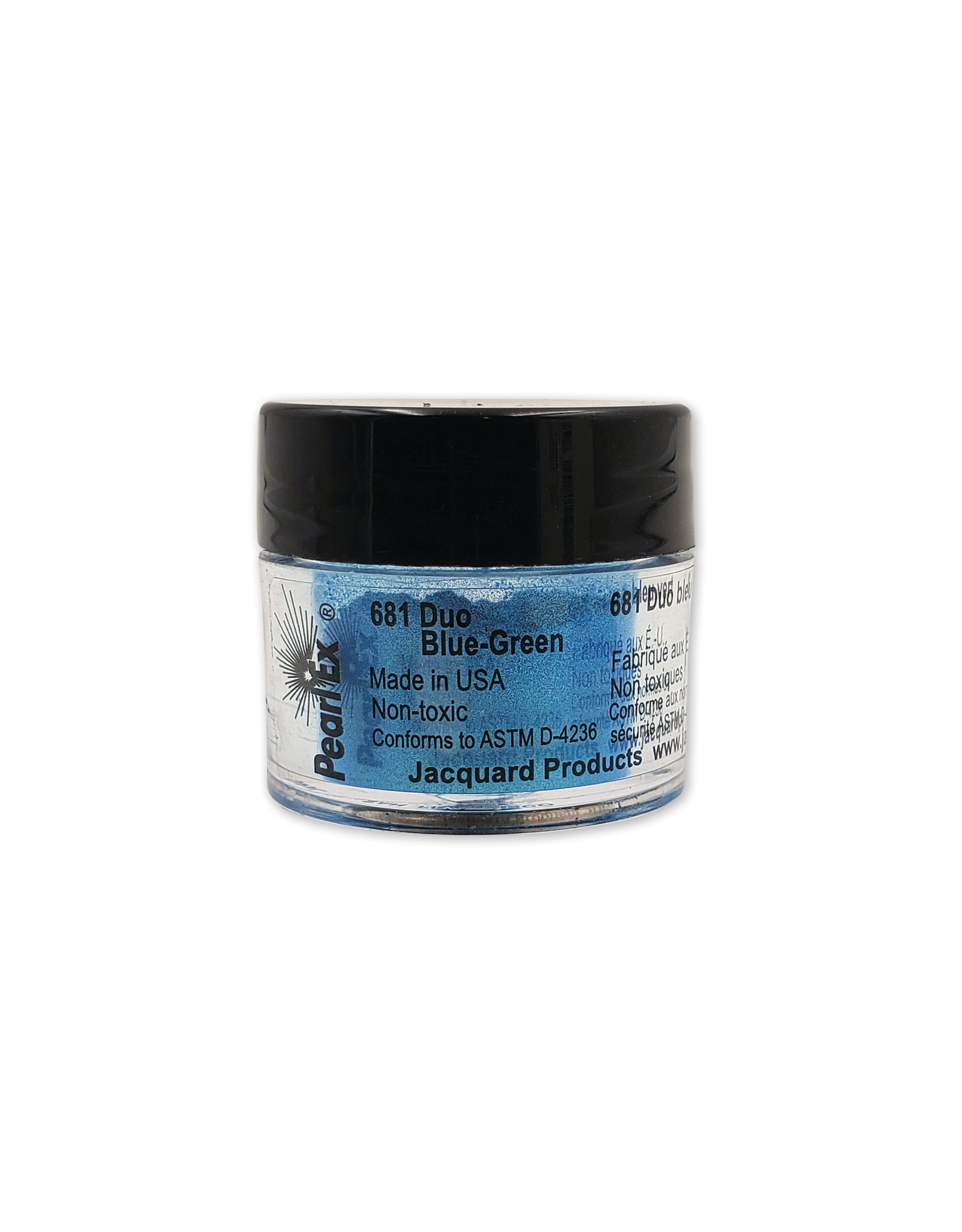 CLEARANCE Jacquard Pearl Ex, Duo Blue Green #681 3g