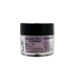 CLEARANCE Jacquard Pearl Ex, Duo Violet Brass #693 3g