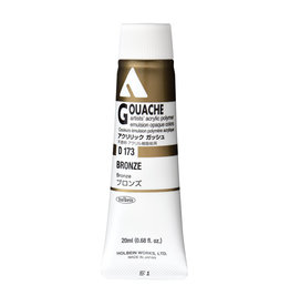 HOLBEIN Holbein Acryla Gouache, Bronze 20ml