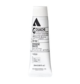 HOLBEIN Holbein Acryla Gouache, Chinese White 20ml