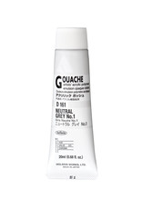 HOLBEIN Holbein Acryla Gouache, Neutral Grey #1 20ml