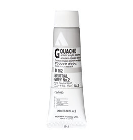 HOLBEIN Holbein Acryla Gouache, Neutral Grey #2 20ml