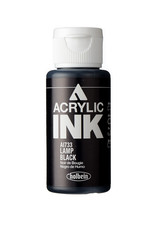 CLEARANCE Holbein Acrylic Ink, Lamp Black, 30ml