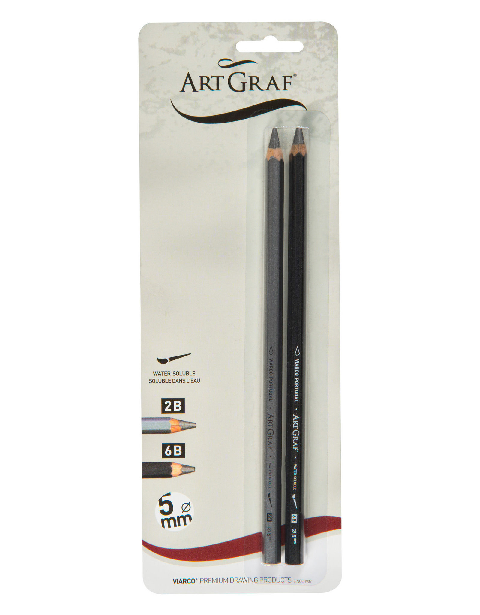 ArtGraf ArtGraf Graphite Pencils 2B and 6B