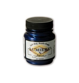 Jacquard Jacquard Lumiere Acrylic Paint, Indigo 2¼oz