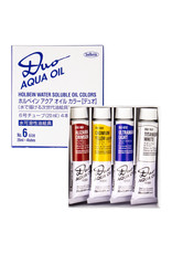 HOLBEIN Holbein DUO Aqua Oil Color, Beginner Set of 4