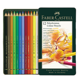 FABER-CASTELL Faber-Castell Polychromos, Set of 12