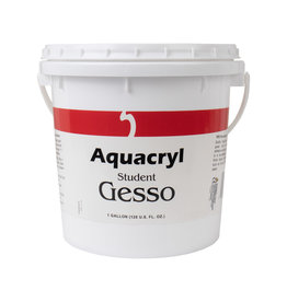 Aquacryl Aquacryl Gesso, White 1 Gallon